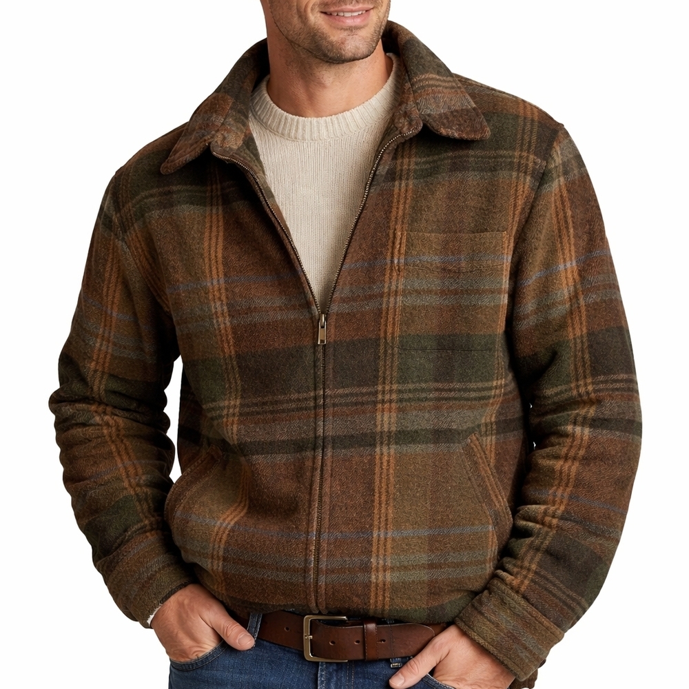 Ralph Lauren Brown Wool Jacket